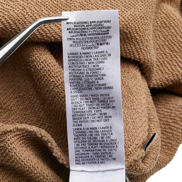 グッチ ウェブストライプ ハーフジップ パーカー サイズ:S 644656 ベージュ コットン メンズ GUCCI 【中古】