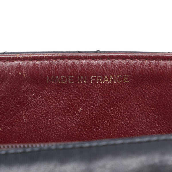 シャネル ココマーク ミニマトラッセ チェーン ショルダーバッグ ブラック ゴールド レザー レディース CHANEL 【中古】