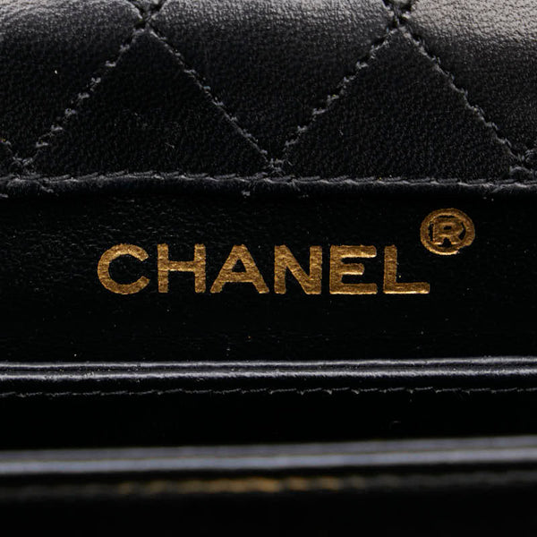 シャネル ココマーク バイカラー チェーン ショルダーバッグ ブラック レッド ゴールド レザー レディース CHANEL 【中古】