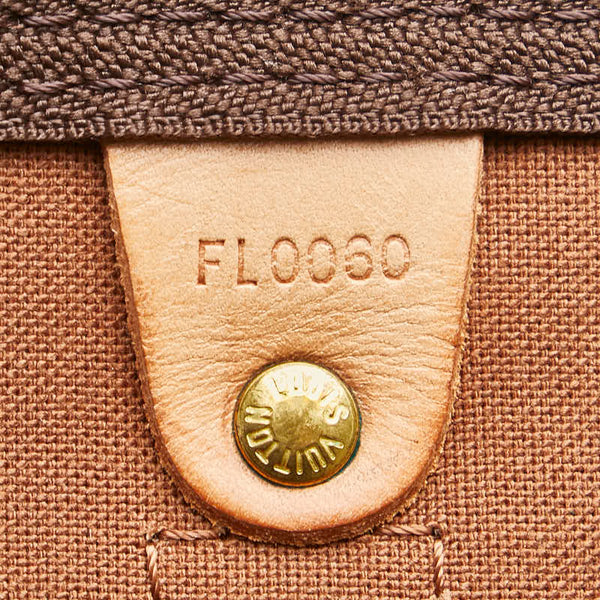 ルイ ヴィトン モノグラム キーポル55 ボストンバッグ M41424 ブラウン PVC レザー レディース LOUIS VUITTON 【中古】