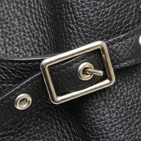 セリーヌ ビッグバッグ バケット ナノ ハンドバッグ ショルダーバッグ 2WAY ブラック レザー レディース CELINE 【中古】