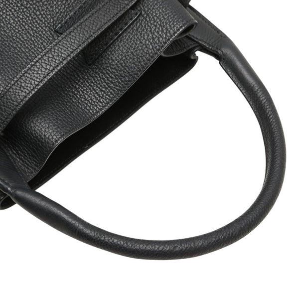 セリーヌ ビッグバッグ バケット ナノ ハンドバッグ ショルダーバッグ 2WAY ブラック レザー レディース CELINE 【中古】