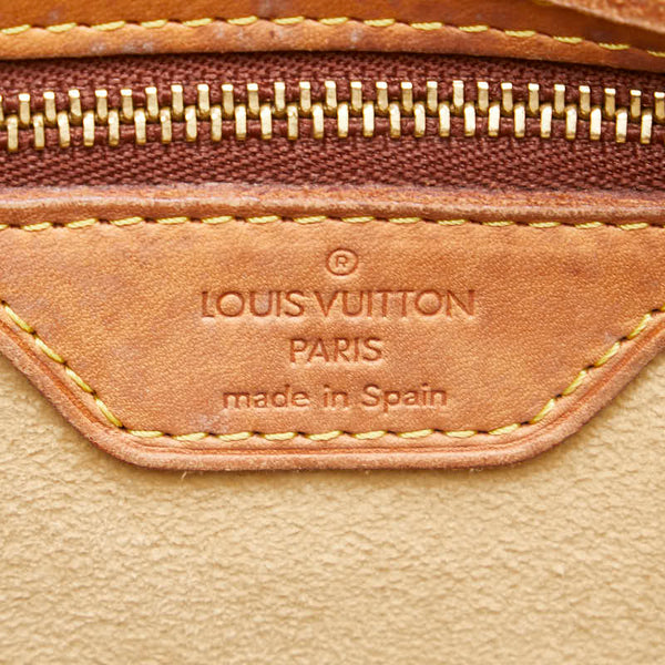 ルイ ヴィトン モノグラム ルーピングGM ワンショルダーバッグ M51145 ブラウン PVC レザー レディース LOUIS VUITTON 【中古】