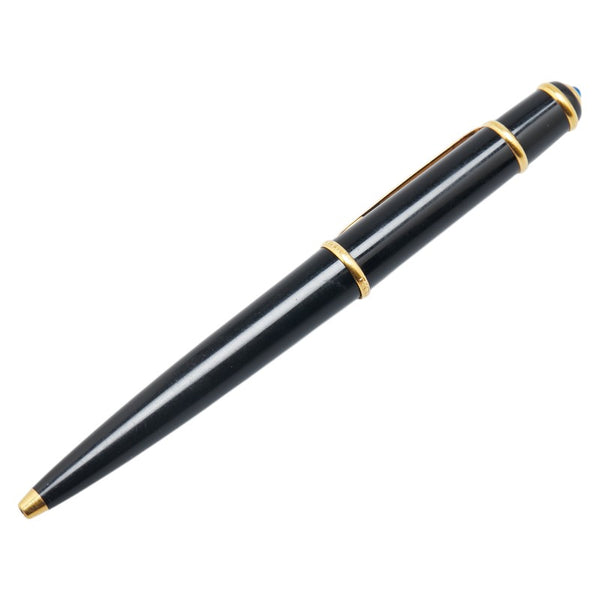 カルティエ ディアボロ ドゥ カルティエ ボールペン ブラック ゴールド プラスチック メッキ レディース CARTIER 【中古】