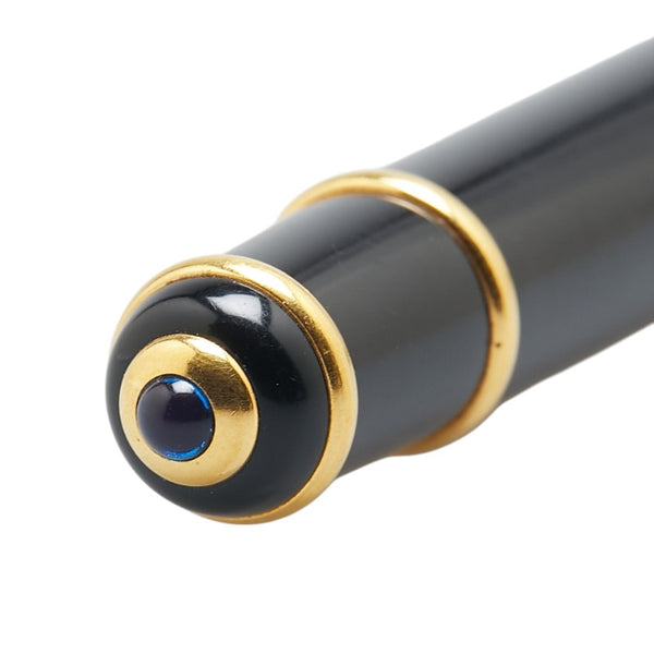 カルティエ ディアボロ ドゥ カルティエ ボールペン ブラック ゴールド プラスチック メッキ レディース CARTIER 【中古】