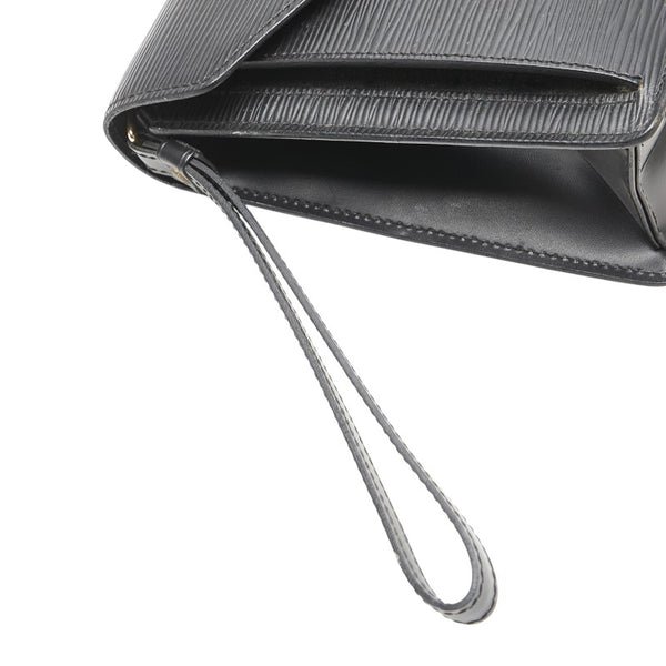 ルイ ヴィトン エピ セリエ ドラゴンヌ クラッチバッグ セカンドバッグ M52612 ノワール ブラック レザー メンズ LOUIS VUITTON 【中古】