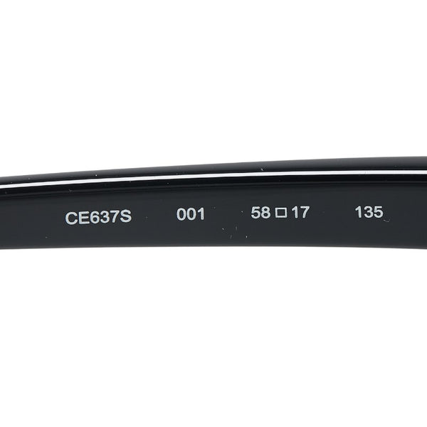 クロエ アジアンフィット サングラス CE637S ブラック プラスチック レディース Chloe 【中古】