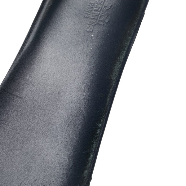 エルメス バウンシング Hロゴ スニーカー サイズ:42 ネイビー ナイロン スエード メンズ HERMES 【中古】