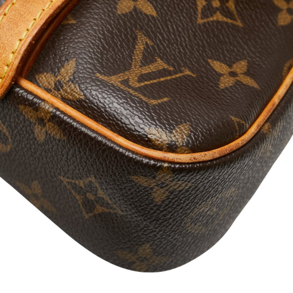 ルイ ヴィトン モノグラム マレルサックアド リュック バックパック M51158 ブラウン PVC レザー レディース LOUIS VUITTON 【中古】