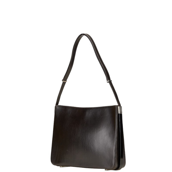 グッチ ハンドバッグ ワンショルダーバッグ 001.3330.000926 ブラック レザー レディース GUCCI 【中古】