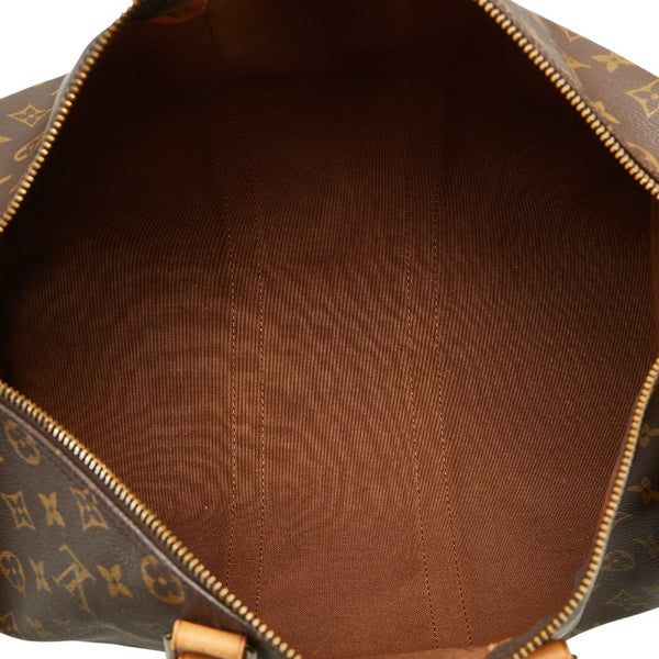 ルイ ヴィトン モノグラム キ－ポル45 ボストンバッグ M41428 ブラウン PVC レザー レディース LOUIS VUITTON 【中古】