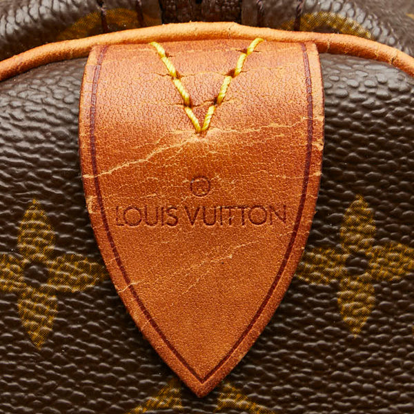 ルイ ヴィトン モノグラム キ－ポル45 ボストンバッグ M41428 ブラウン PVC レザー レディース LOUIS VUITTON 【中古】