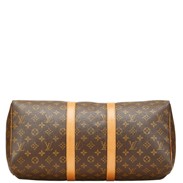ルイ ヴィトン モノグラム キ－ポル45 ボストンバッグ M41428 ブラウン PVC レザー レディース LOUIS VUITTON 【中古】