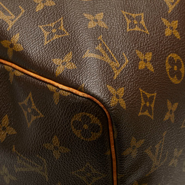 ルイ ヴィトン モノグラム キ－ポル45 ボストンバッグ M41428 ブラウン PVC レザー レディース LOUIS VUITTON 【中古】