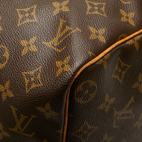 ルイ ヴィトン モノグラム キ－ポル45 ボストンバッグ M41428 ブラウン PVC レザー レディース LOUIS VUITTON 【中古】