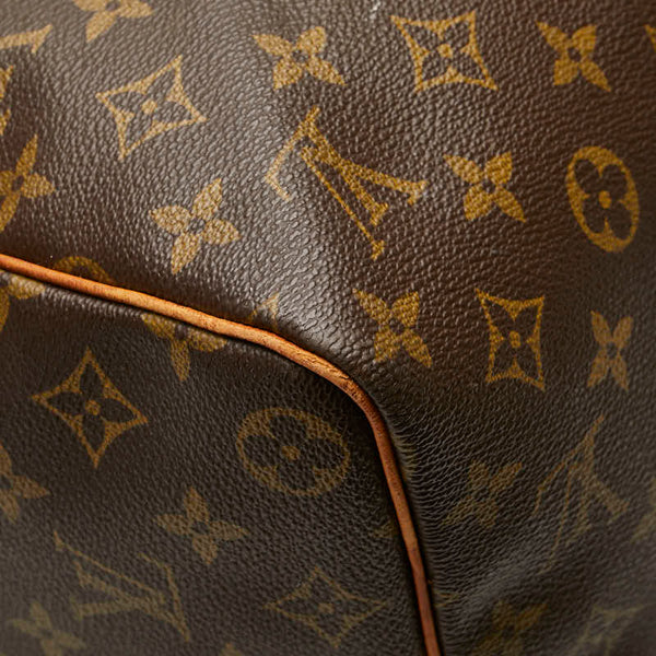 ルイ ヴィトン モノグラム キ－ポル45 ボストンバッグ M41428 ブラウン PVC レザー レディース LOUIS VUITTON 【中古】