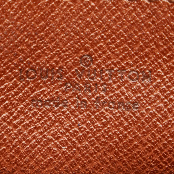 ルイ ヴィトン モノグラム ジュヌフィーユ 斜め掛け ショルダーバッグ M51226 ブラウン PVC レザー レディース LOUIS VUITTON 【中古】