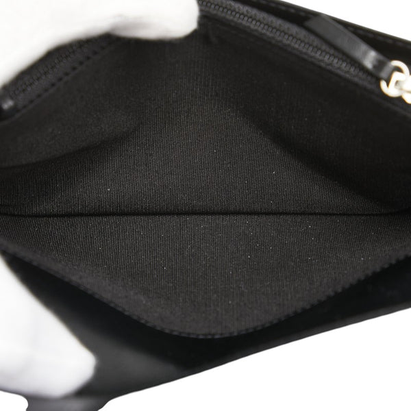 シャネル ココマーク 長財布 ブラック キャビアスキン レディース CHANEL 【中古】
