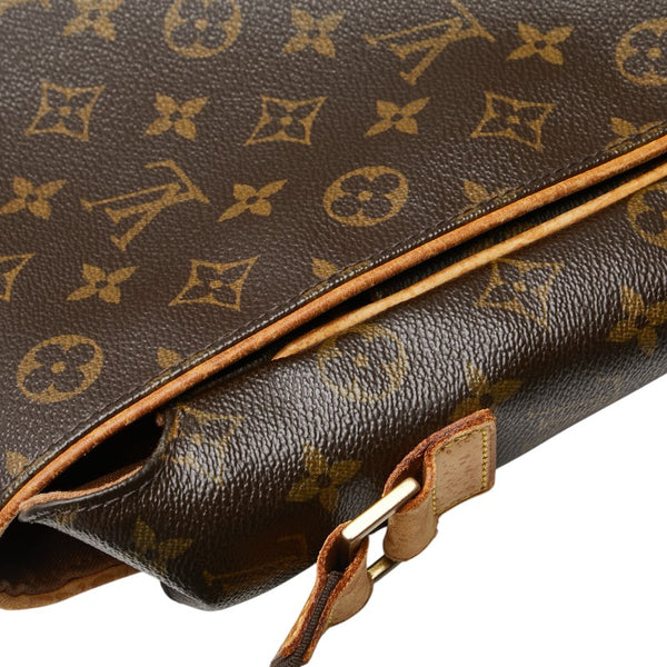 ルイ ヴィトン モノグラム アベス ショルダーバッグ M45257 ブラウン PVC レザー レディース LOUIS VUITTON 【中古】