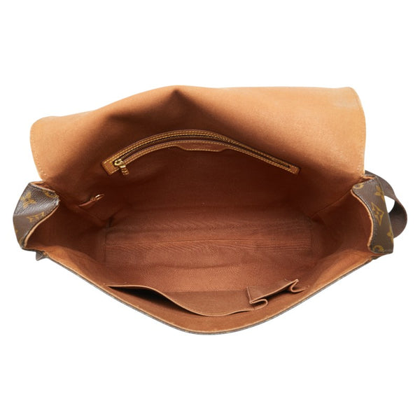 ルイ ヴィトン モノグラム アベス ショルダーバッグ M45257 ブラウン PVC レザー レディース LOUIS VUITTON 【中古】