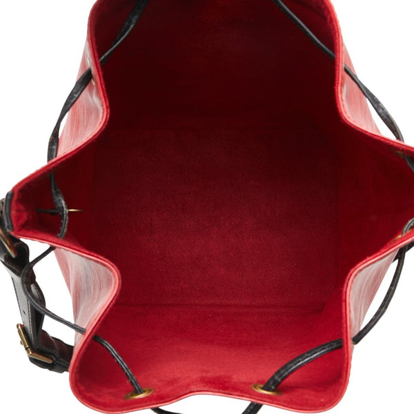 ルイ ヴィトン エピ プチノエ ワンショルダーバッグ M44172 カスティリアンレッド ノワール レザー レディース LOUIS VUITTON 【中古】