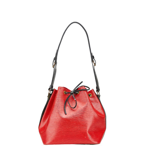 ルイ ヴィトン エピ プチノエ ワンショルダーバッグ M44172 カスティリアンレッド ノワール レザー レディース LOUIS VUITTON 【中古】