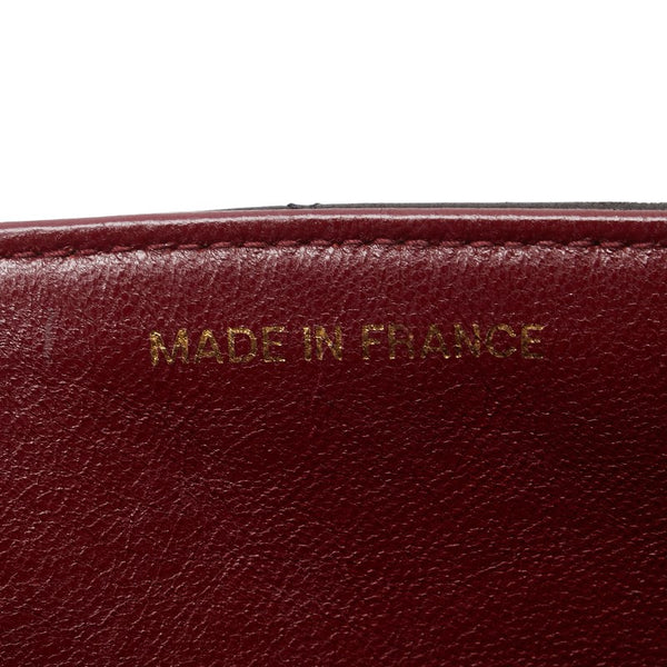 シャネル マトラッセ ココマーク 親子バッグ ハンドバッグ ブラック ラムスキン レディース CHANEL 【中古】