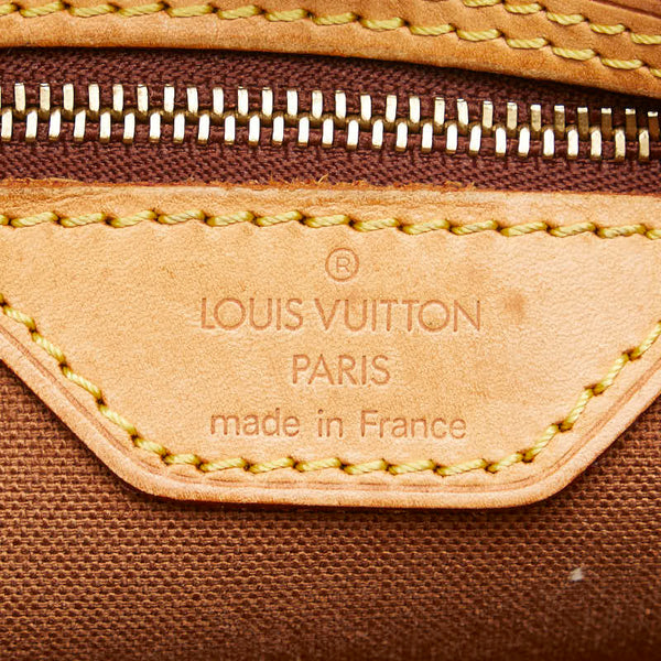 ルイ ヴィトン モノグラム トロター ショルダーバッグ M51240 ブラウン PVC レザー レディース LOUIS VUITTON 【中古】