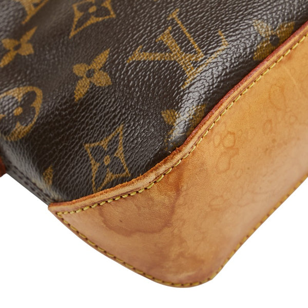 ルイ ヴィトン モノグラム トロター ショルダーバッグ M51240 ブラウン PVC レザー レディース LOUIS VUITTON 【中古】
