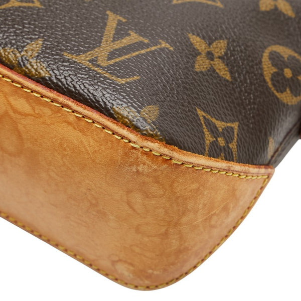 ルイ ヴィトン モノグラム トロター ショルダーバッグ M51240 ブラウン PVC レザー レディース LOUIS VUITTON 【中古】