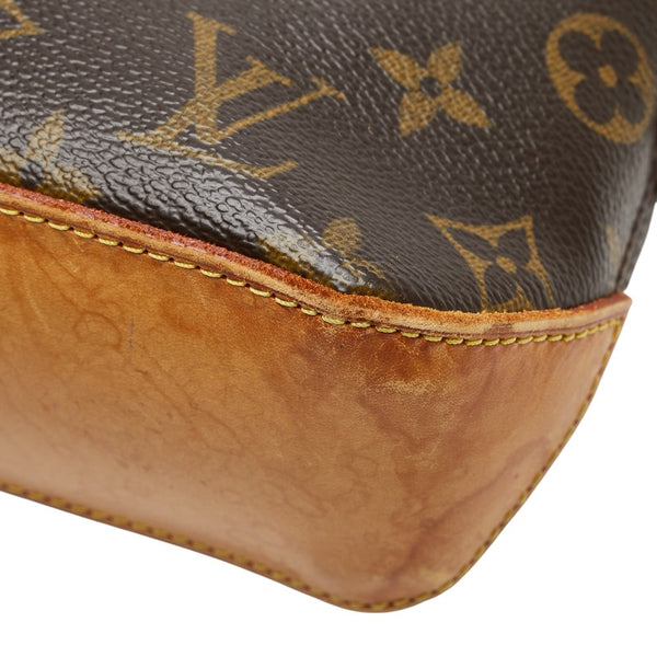 ルイ ヴィトン モノグラム トロター ショルダーバッグ M51240 ブラウン PVC レザー レディース LOUIS VUITTON 【中古】