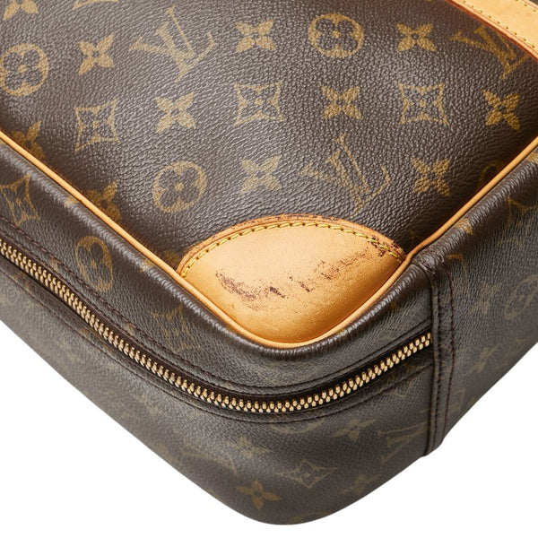 ルイ ヴィトン モノグラム シリウス45 トラベルバッグ ボストンバッグ M41408 ブラウン PVC レザー レディース LOUIS VUITTON 【中古】