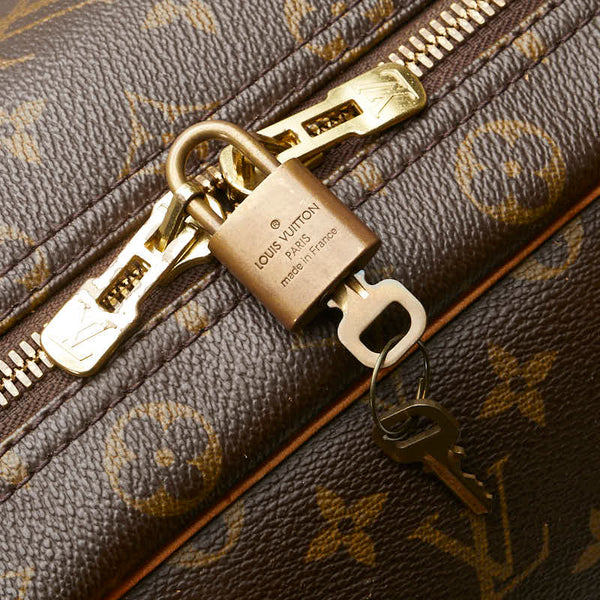 ルイ ヴィトン モノグラム シリウス45 トラベルバッグ ボストンバッグ M41408 ブラウン PVC レザー レディース LOUIS VUITTON 【中古】