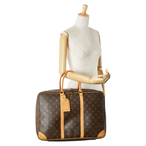 ルイ ヴィトン モノグラム シリウス45 トラベルバッグ ボストンバッグ M41408 ブラウン PVC レザー レディース LOUIS VUITTON 【中古】