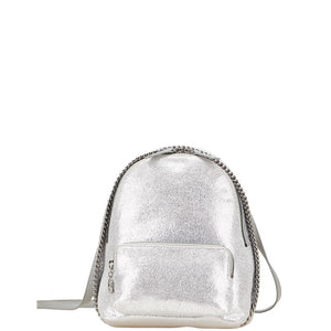 ステラマッカートニー ファラベラ  リュック バックパック シルバー ポリエステル レディース Stella McCartney 【中古】