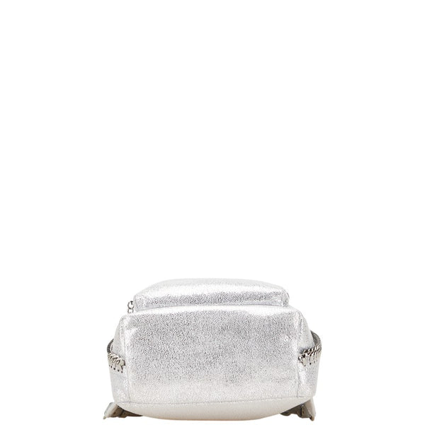 ステラマッカートニー ファラベラ  リュック バックパック シルバー ポリエステル レディース Stella McCartney 【中古】