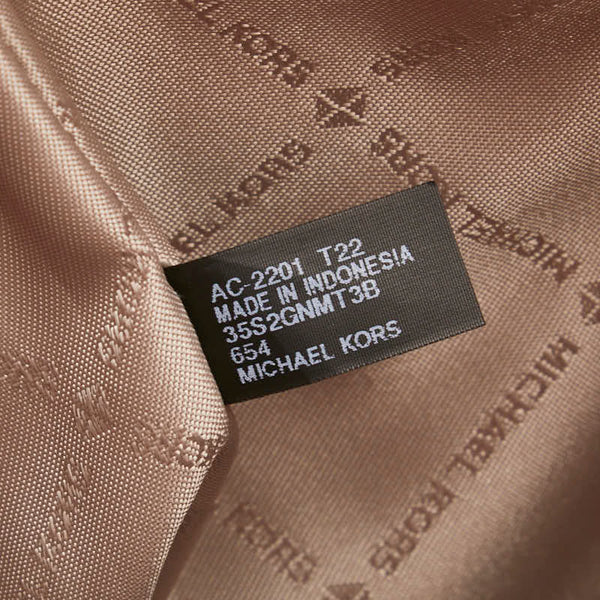 マイケルコース MKシグネチャー カルメン ラージ トートバッグ ショルダーバッグ 35S2GNMT3B レッド系 PVC レディース Michael Kors 【中古】