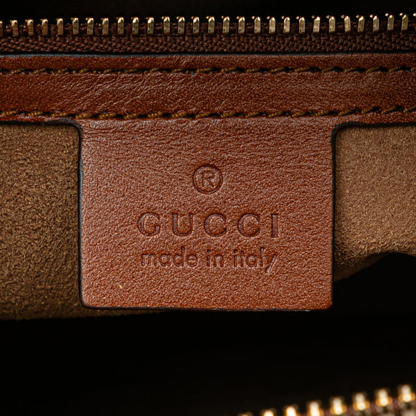 グッチ GGスプリーム スモール ハンドバッグ ショルダーバッグ 2WAY 409534 ベージュ ブラウン PVC レザー レディース GUCCI 【中古】