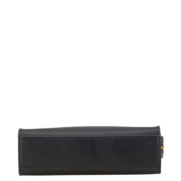 マイケルコース SHEILA SM EW TZ XBODY 斜め掛け ショルダーバッグ クロスボディ ブラック PVC レディース Michael Kors 【中古】