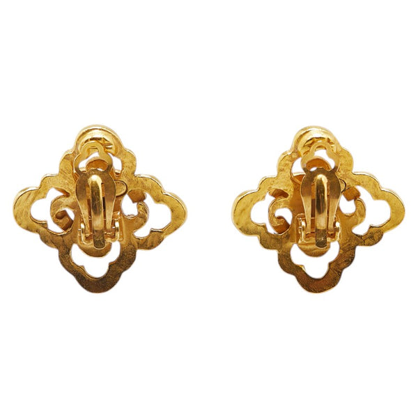 シャネル ココマーク イヤリング ゴールド メッキ レディース CHANEL 【中古】