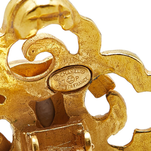 シャネル ココマーク イヤリング ゴールド メッキ レディース CHANEL 【中古】