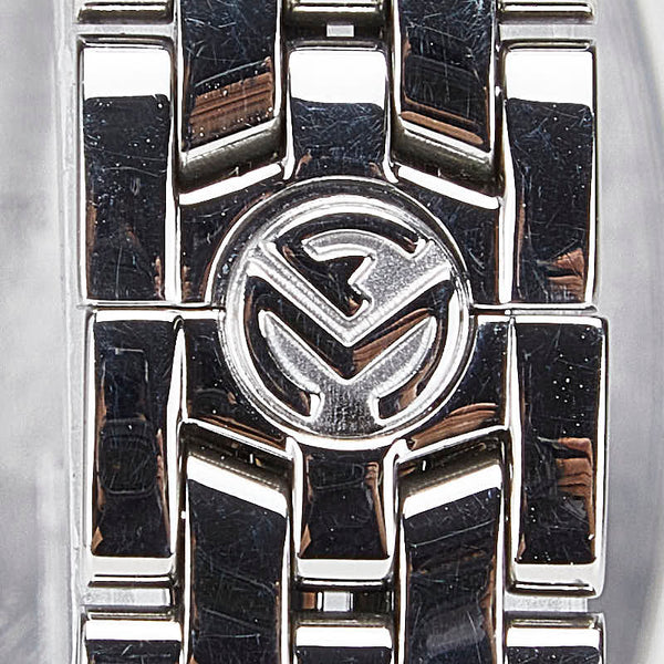 フランクミュラー トノーカーベックス 腕時計 1752B クオーツ ブラック文字盤 ステンレススチール レディース FRANCK MULLER 【中古】