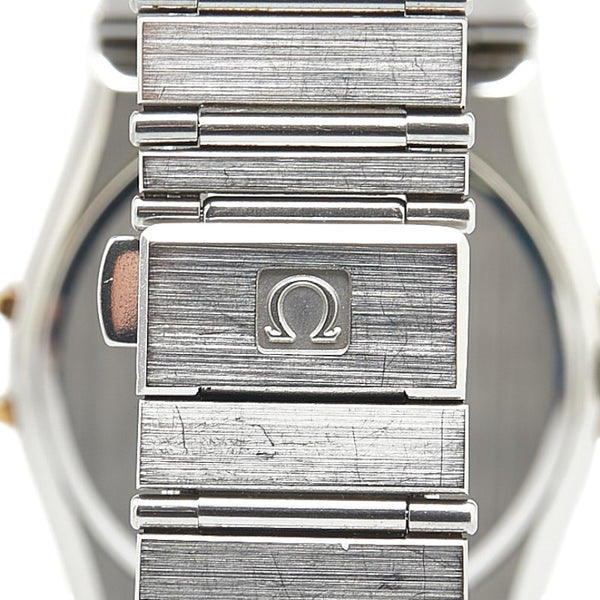 オメガ コンステレーション 腕時計 クオーツ ホワイト文字盤 ステンレススチール メッキ メンズ OMEGA 【中古】