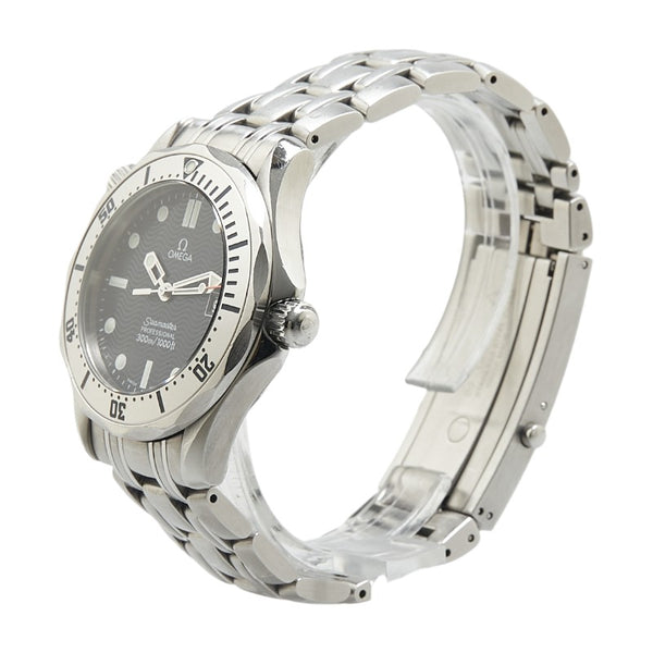 オメガ シーマスター プロフェッショナル 300 腕時計 2562.80 クオーツ ネイビー文字盤 ステンレススチール メンズ OMEGA 【中古】