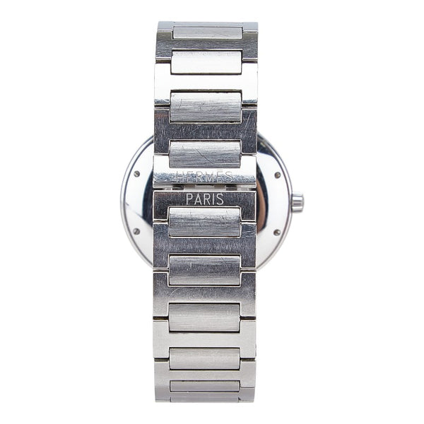 エルメス ノマード 腕時計 NO1.710 キネティック ホワイト文字盤 ステンレススチール メンズ HERMES 【中古】