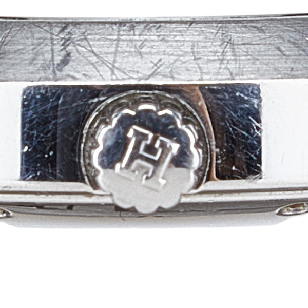 エルメス ノマード 腕時計 NO1.710 キネティック ホワイト文字盤 ステンレススチール メンズ HERMES 【中古】