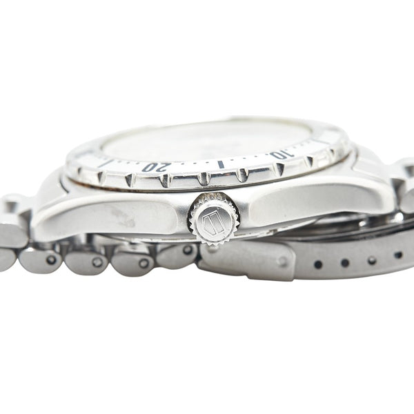 タグホイヤー 2000シリーズ 腕時計 972.013B-1 クオーツ ベージュ文字盤 ステンレススチール メンズ TAG HEUER 【中古】
