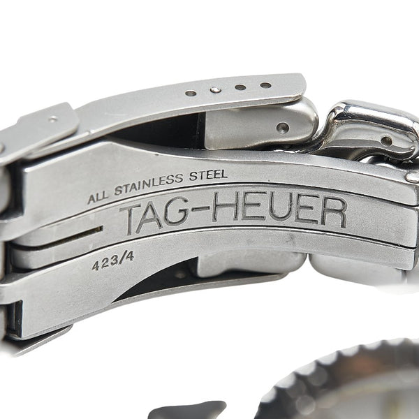 タグホイヤー セル 腕時計 S99.006M クオーツ ホワイト文字盤 ステンレススチール メンズ TAG HEUER 【中古】