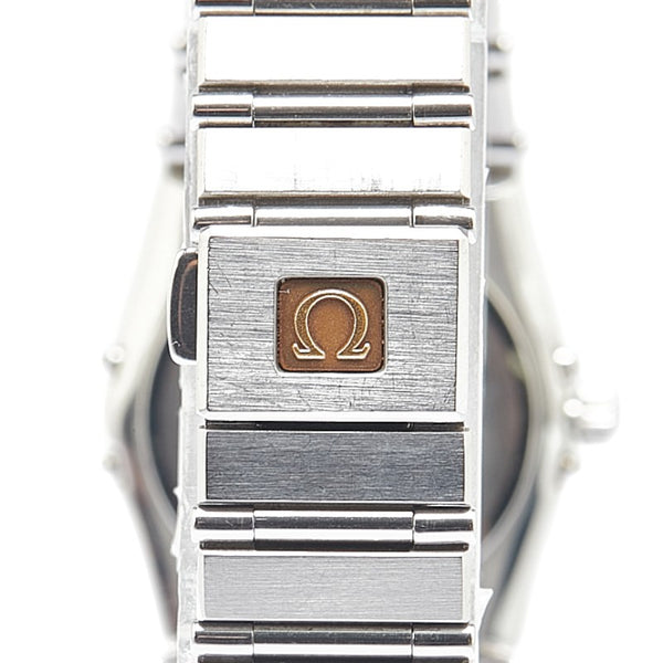 オメガ コンステレーション 腕時計 クオーツ シルバー文字盤 ステンレススチール レディース OMEGA 【中古】