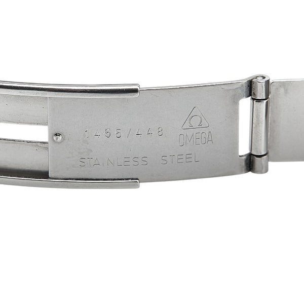 オメガ シーマスター ポラリス 腕時計 クオーツ ゴールド文字盤 ステンレススチール イエローゴールド レディース OMEGA 【中古】